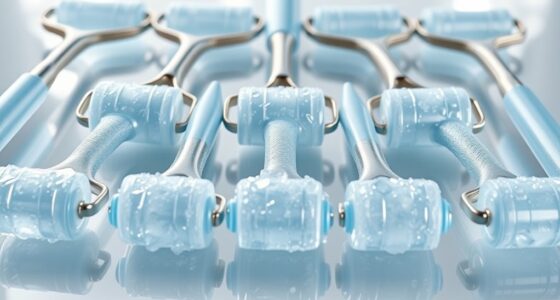 top cooling face rollers