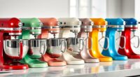 top kitchenaid mixer colors