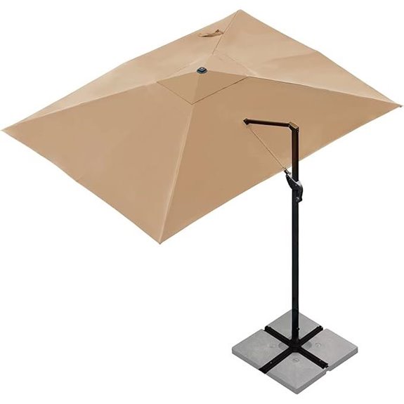 Sunnyglade 10x13Ft Cantilever Patio Umbrella