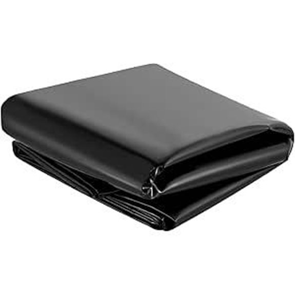 VEVOR Pond Liner 15x20 ft 20 Mil Black