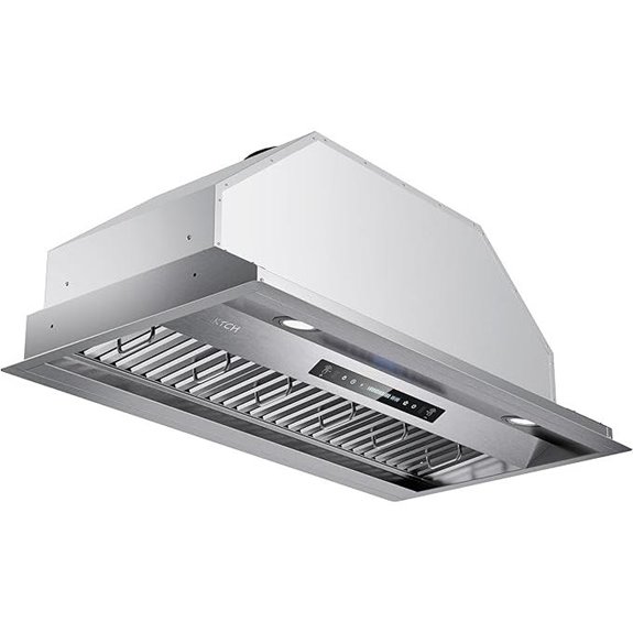 IKTCH 36-inch Built-in Range Hood with Filters