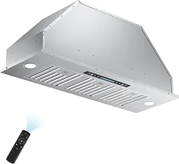 IKTCH 36-Inch Range Hood with Touch & Gesture Controls