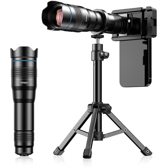 APEXEL 36x Telephoto Lens for iPhone and Samsung
