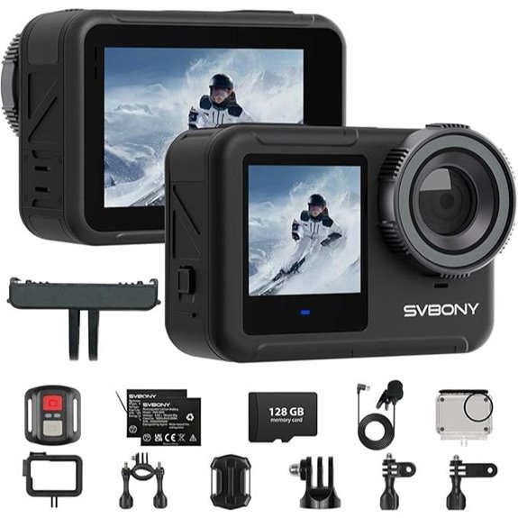 SVBONY SVGo3 4K60FPS Action Camera with Accessories