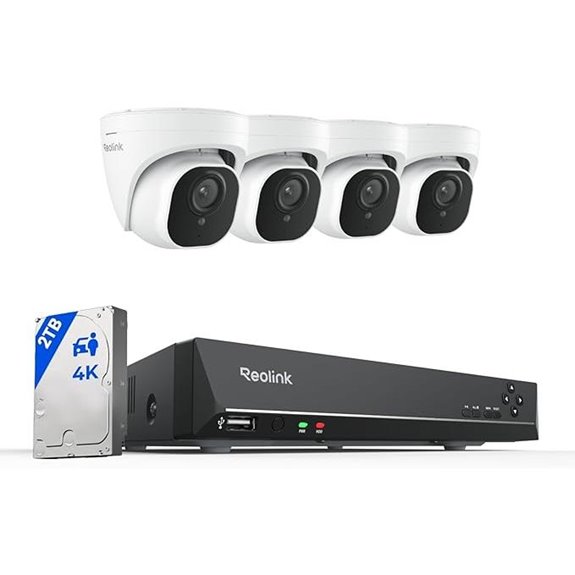 REOLINK 4K Security Camera System with 8CH NVR