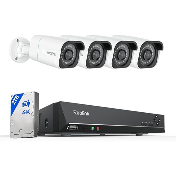 REOLINK 4K Security Camera System with 8CH NVR