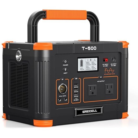 500w portable power station
