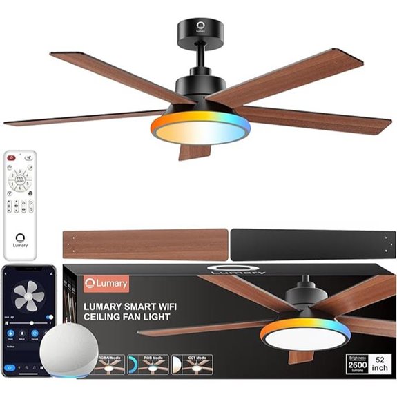 52 inch smart ceiling fan