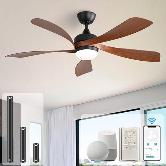 52 inch smart ceiling fan
