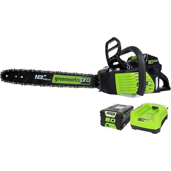Greenworks 80V 18 Brushless Cordless Chainsaw Kit