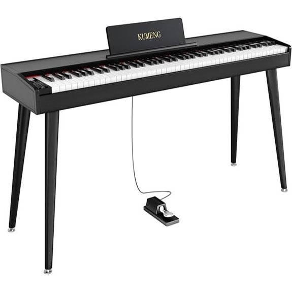Digital Piano 88-Key Semi-Weighted Keyboard for Beginners