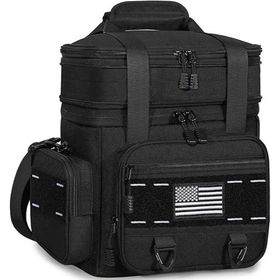 Expandable Tactical Lunch Box Cooler Bag