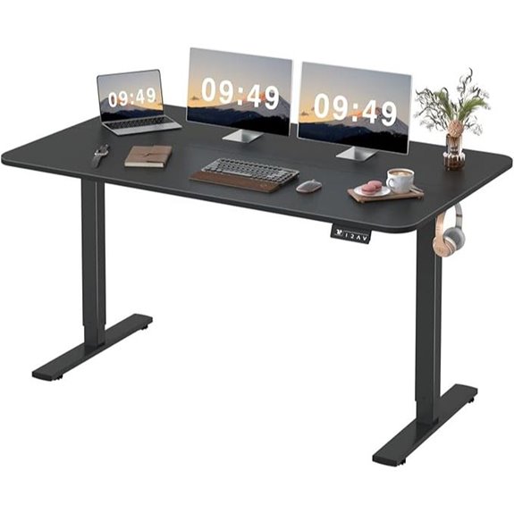 Furmax Adjustable Standing Desk with Memory Preset