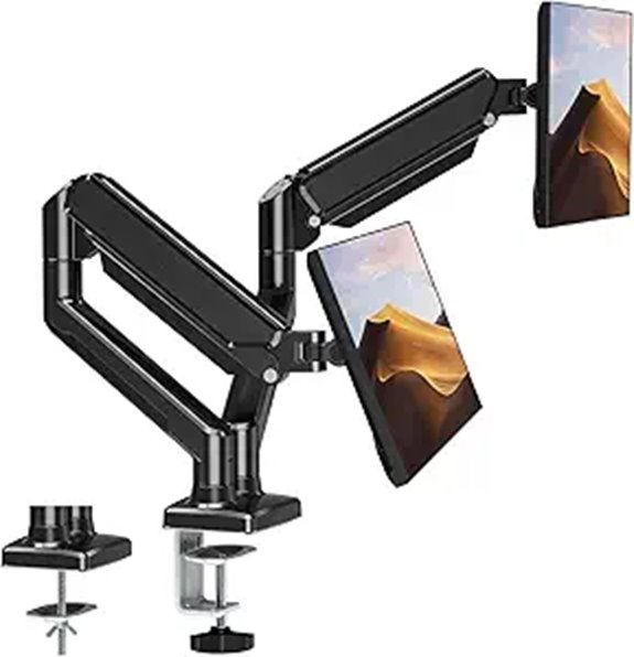 Dual Monitor Mount for 13-32 Inch Screens