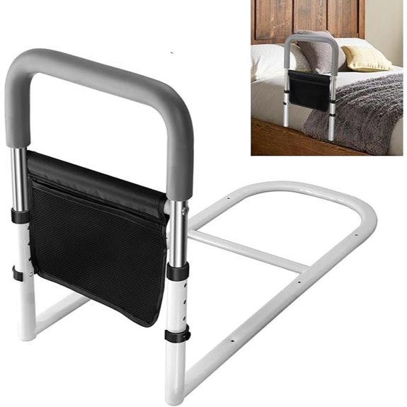Adjustable Bed Rails for Elderly Adults Safety
