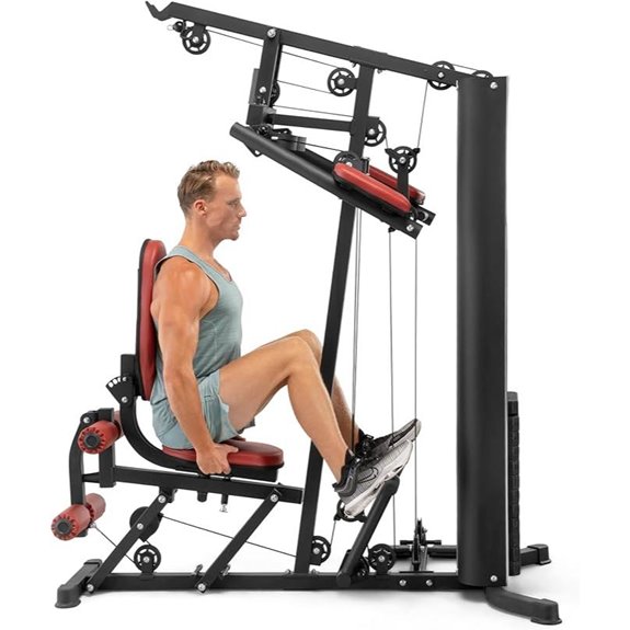 Marcy All-in-One Home Gym System with Adjustable Features