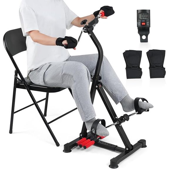 Adjustable Pedal Exerciser Bike for Seniors