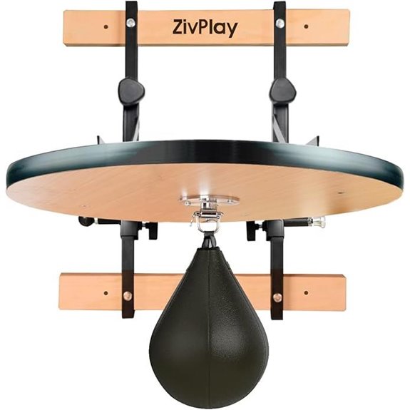 Speed Bag Platform with Adjustable Stand and Pump