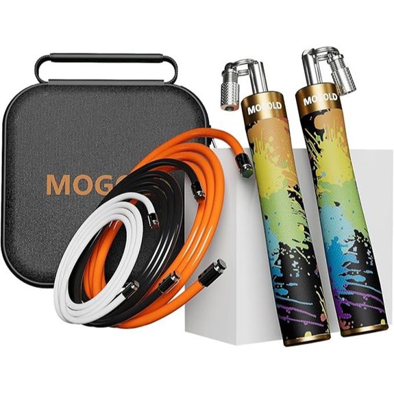 Weighted Jump Rope with Adjustable Length