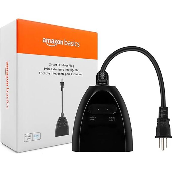 Amazon Basics Outdoor Alexa Smart Plug
