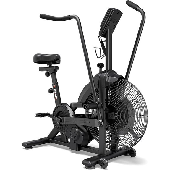 Eryntix Air Exercise Bike with Monitor and App
