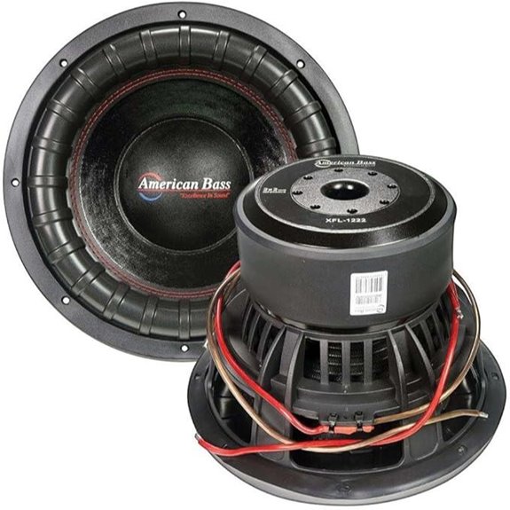 American Bass XFL 12 4 Ohm 3000 Max Watts Car Subwoofer