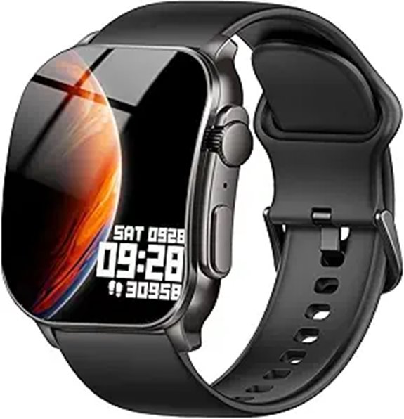 Smartwatch for Men Women 2.01 AMOLED Fitness Tracker