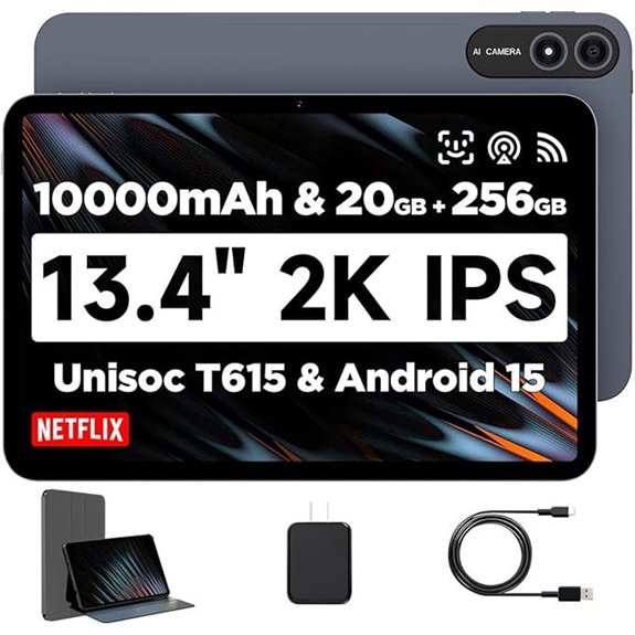 Bpad 13 13.4 Android Tablet 20GB+256GB