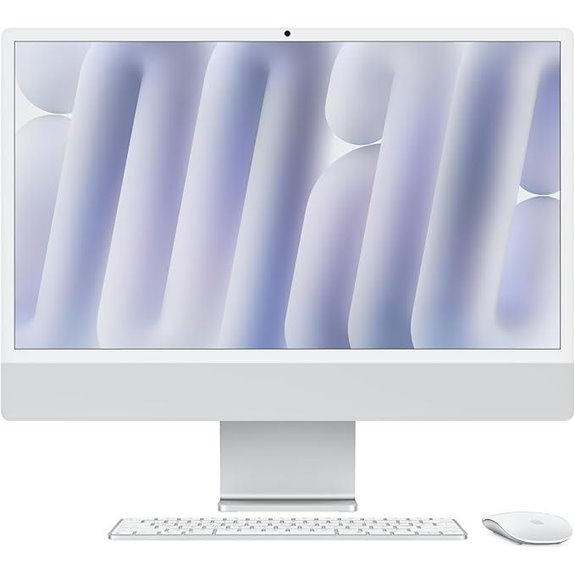 Apple 2024 iMac All-in-One Desktop Computer (Silver)
