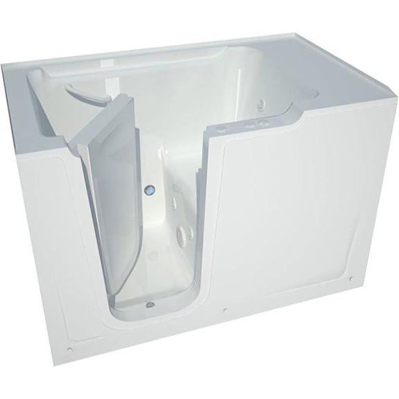 MT3660LWH Bariatric Hydrotherapy Walk In Bathtub
