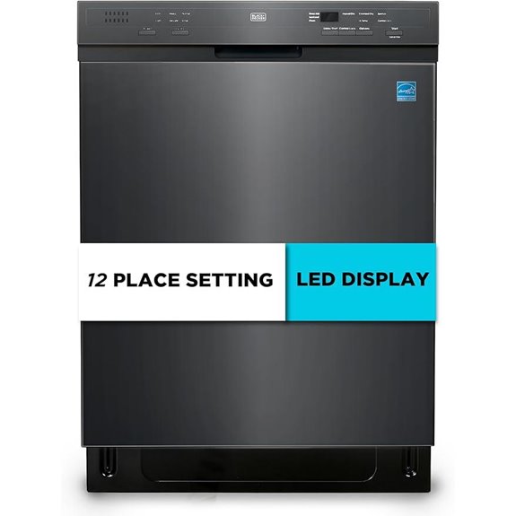 BLACK+DECKER 24 Built-In Dishwasher with 6 Wash Programs
