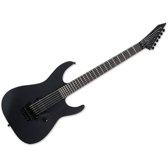 ESP LTD M-Black Metal - Black Satin