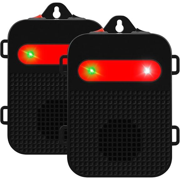 Ultrasonic Rodent Repellent for Car Engines & Garage (2 Pack)