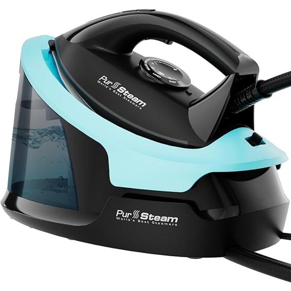 Pursteam Max Ceramic Steam Iron with Removable Tank