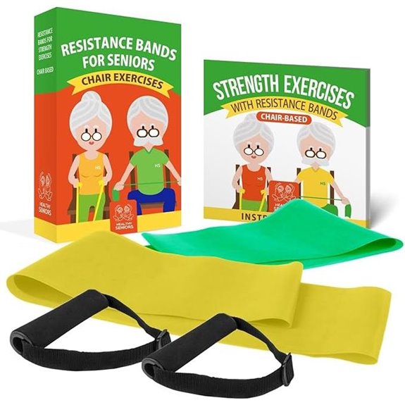 Chair Exercise Program with Resistance Bands and Guide