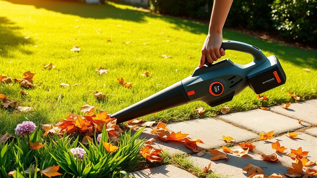 choosing a cordless leaf blower