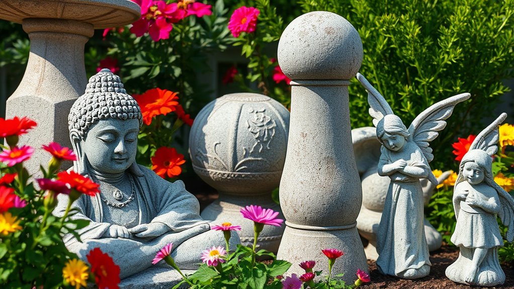 choosing durable garden statues