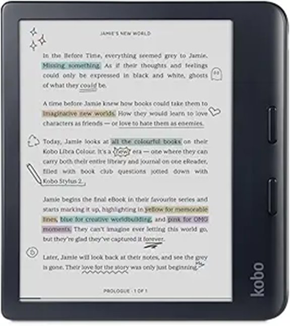 Kobo Libra Colour eReader with Waterproof & Audiobooks