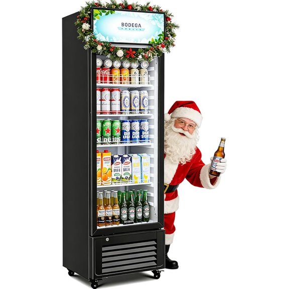 BODEGACOOLER Commercial Beverage Cooler 10 Cu.Ft