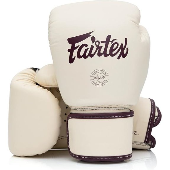 Fairtex BGV16 Leather Compact Muay Thai Boxing Gloves