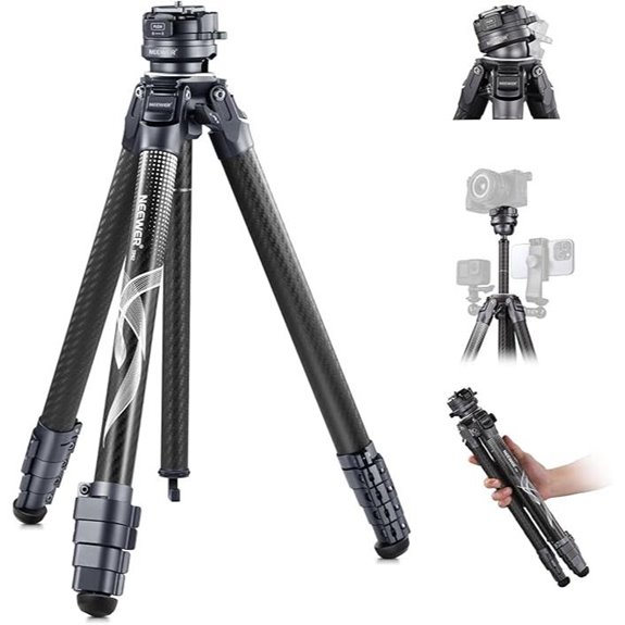 NEEWER LITETRIP LT32 Travel Tripod with Panorama Head