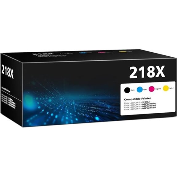 218X Color Laser Toner Cartridges for HP 3201/3301