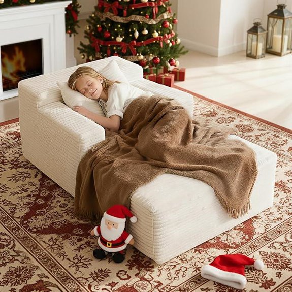 corduroy lounge and sleeper