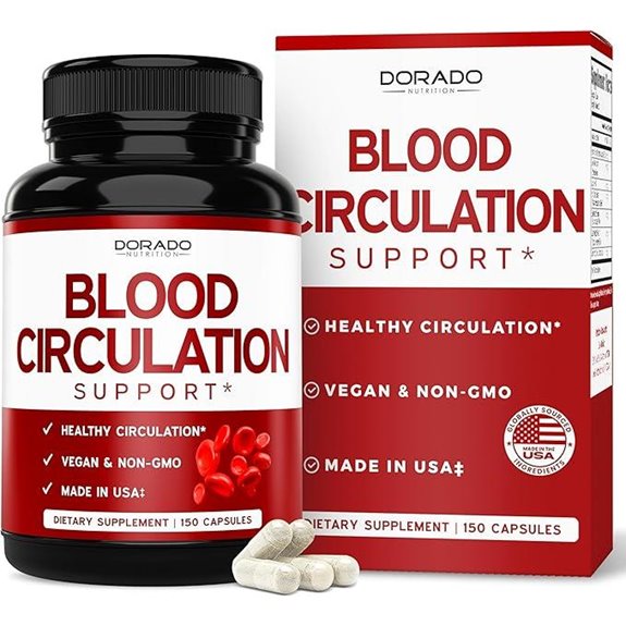 Blood Circulation Supplements with Diosmin (150 Capsules)