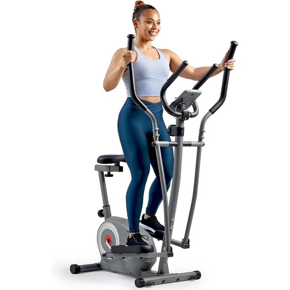 Sunny Health & Fitness 2-in-1 Cross Trainer Elliptical