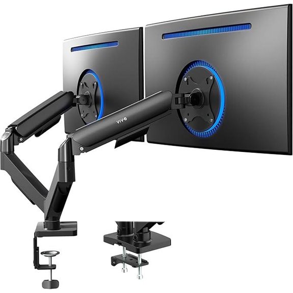 VIVO Dual Monitor Desk Mount for 32-inch Screens