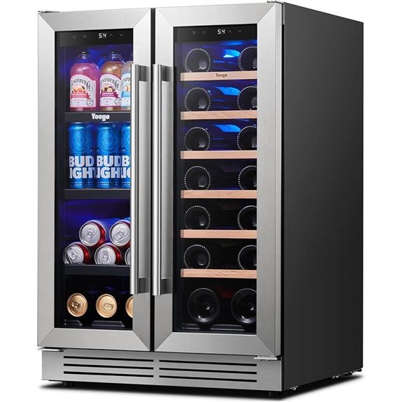 Yeego Dual Zone Wine & Beverage Refrigerator