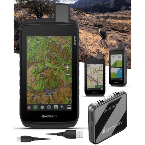 Garmin Montana 710 Rugged GPS Handheld Navigator