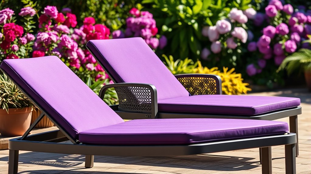 elegant durable outdoor loungers