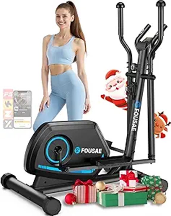 Elliptical Exercise Machine with 16 Resistance Levels